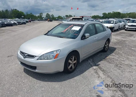 2004 Honda Accord 2.4 Ex from USA, damaged, VIN 1HGCM56744A012303
